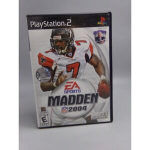 PlayStation 2 PS2 Madden NFL 2004‎ Video Game Complete Disc Michael Vick